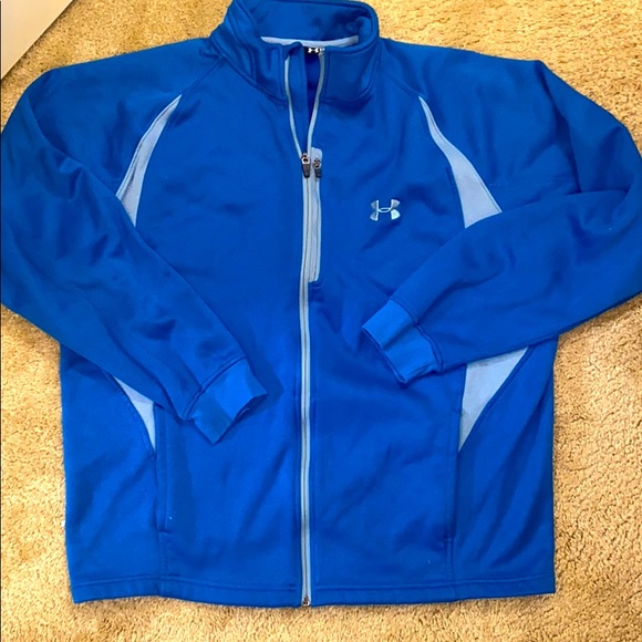Men’s L Under Armor zip up jacket - Picture 1 of 4